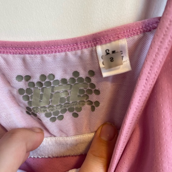 Pink UFC tank top - Picture 4 of 7